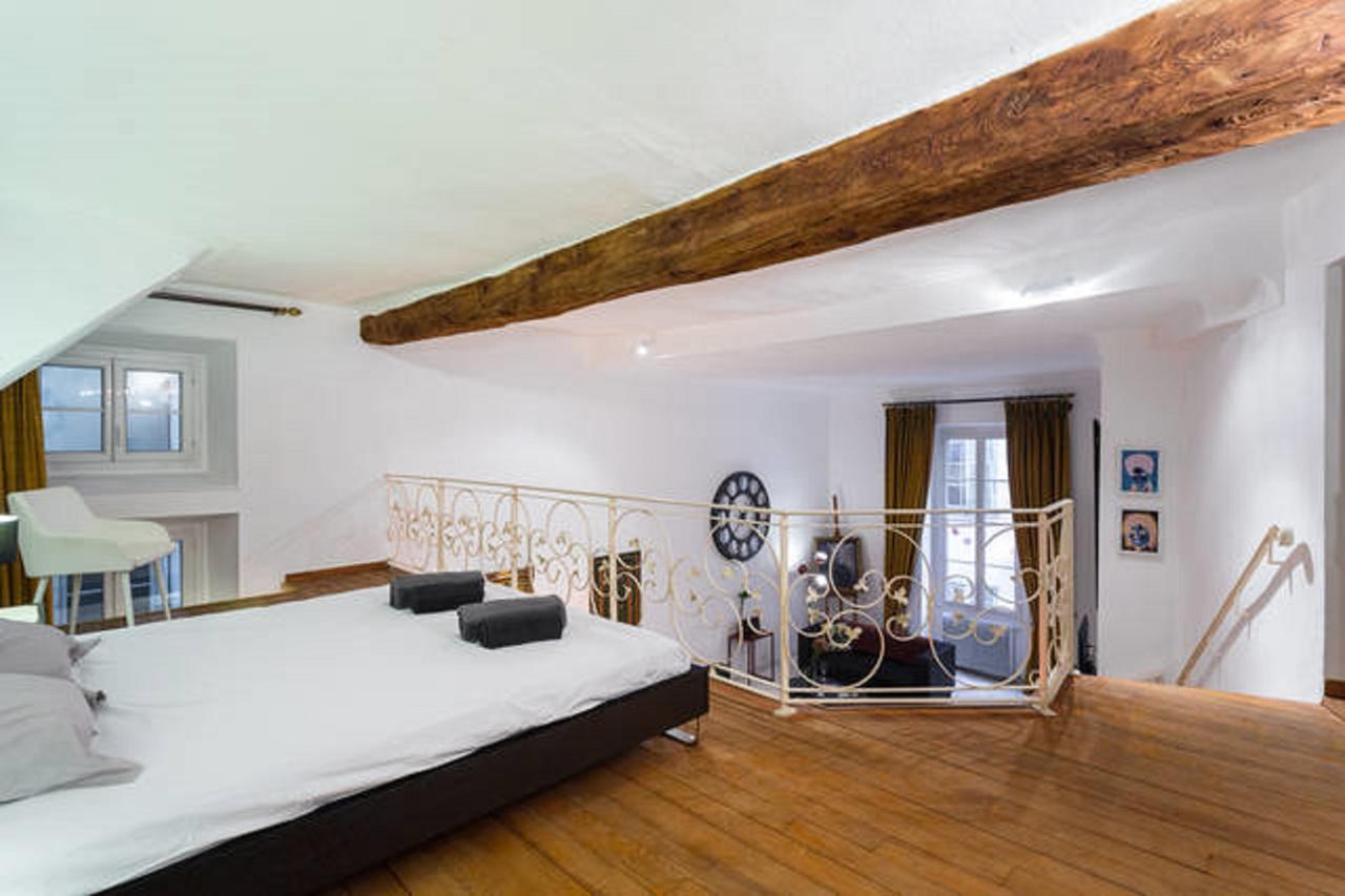 Le Prefecture - Luxueux F3 En Duplex, Ascenseur, Coeur Vieux-Nice 아파트 외부 사진