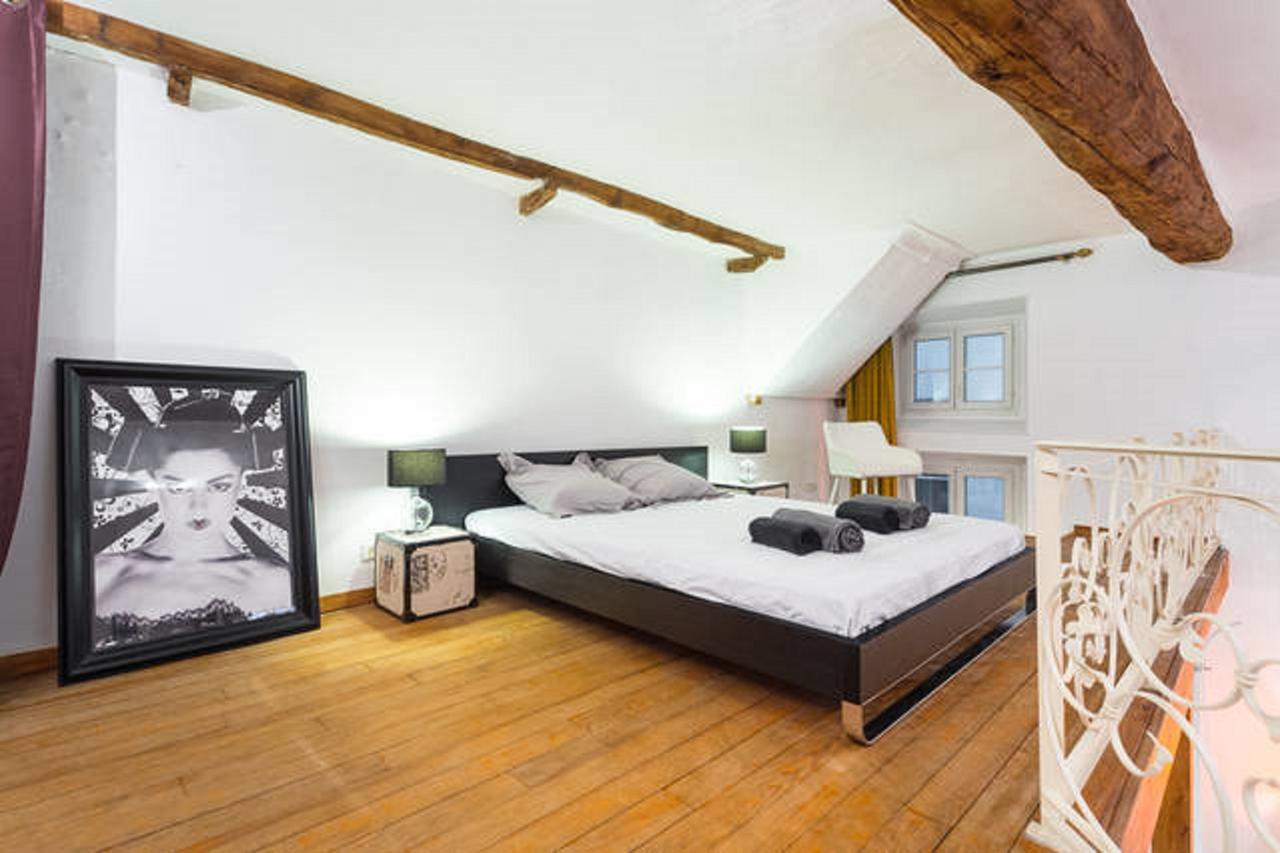 Le Prefecture - Luxueux F3 En Duplex, Ascenseur, Coeur Vieux-Nice 아파트 외부 사진