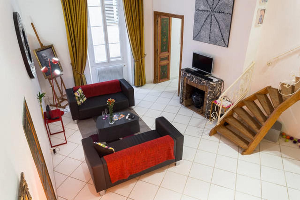 Le Prefecture - Luxueux F3 En Duplex, Ascenseur, Coeur Vieux-Nice 아파트 외부 사진